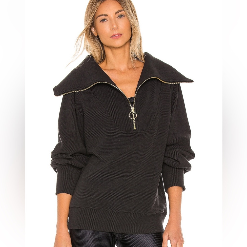 Varley Vine Pullover in Black size Medium